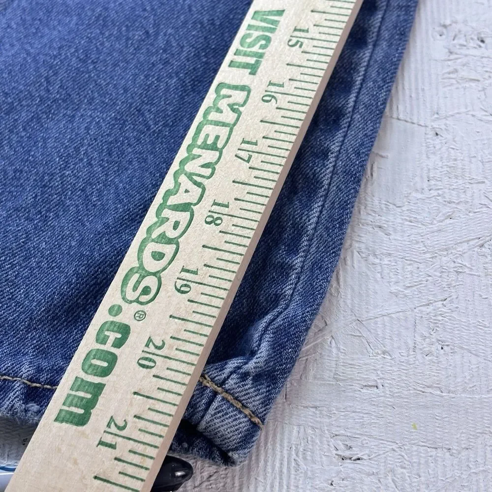 Old Navy Unisex 8 Denim Overalls Distressed Blue Jean Bib 100% Cotton Farmhouse